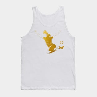 Soccer Player Girl Tank Top